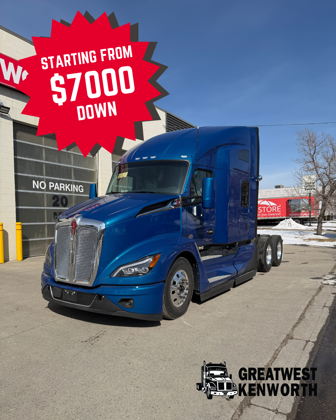 Kenworth T680 With Low Down Payment Option