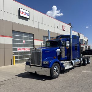 Blue Kenworth W900L for sale