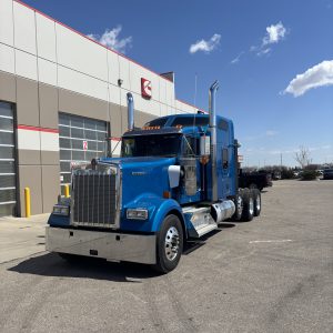 Blue Kenworth W900L for sale