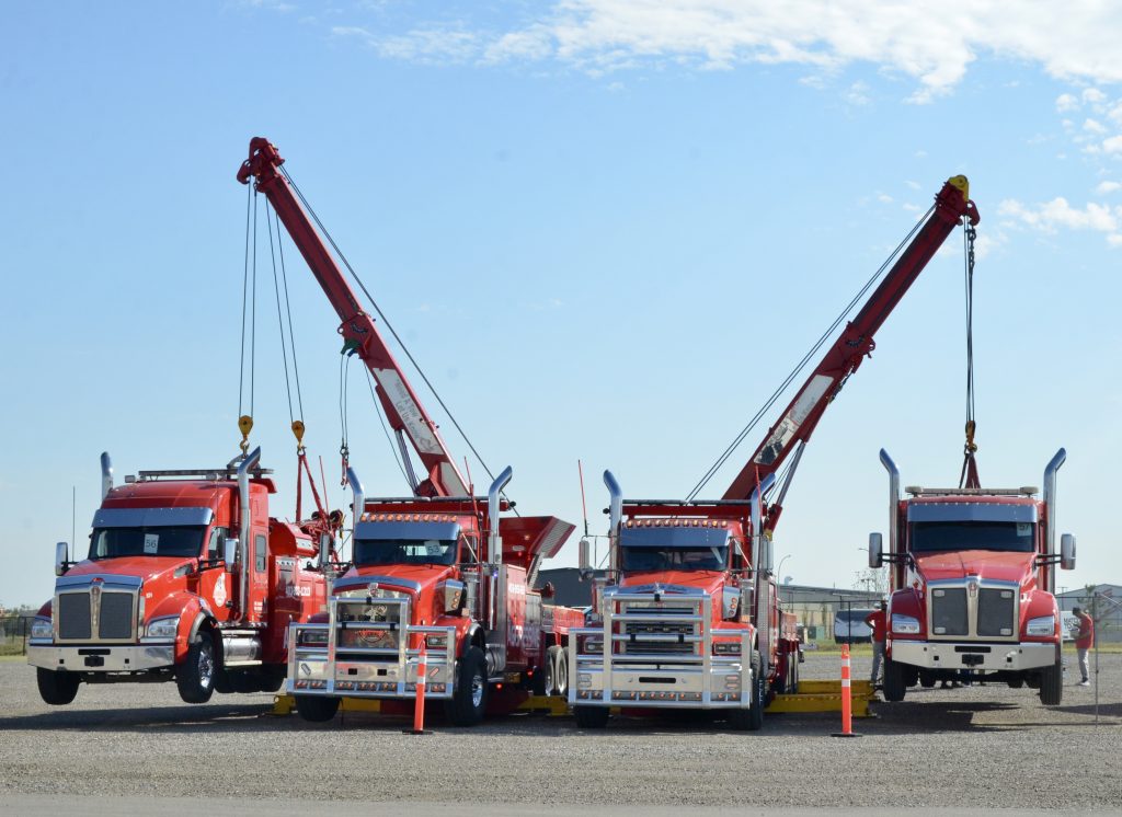 Calgary show and shine at greatwest kenworth balzac